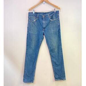 Levis 511 Mens Denim VTG Straight Yellow and Orange Tread 36us